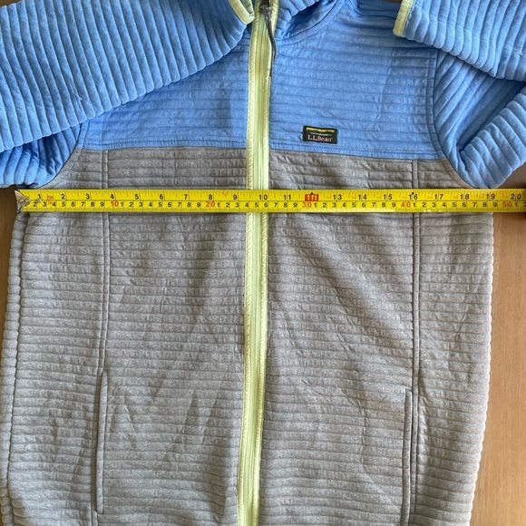 LL Bean Kids' Airlight Full-Zip Hoodie, Colorblock - Picture 9 of 9